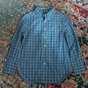 Ralph Lauren plaid button-up shirt